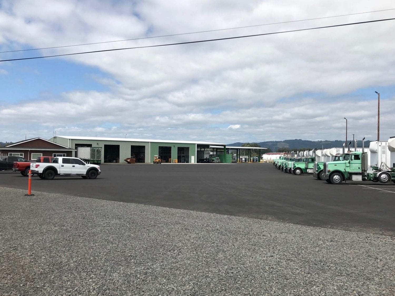 Truck Yard Improvements Gibbs and Olson